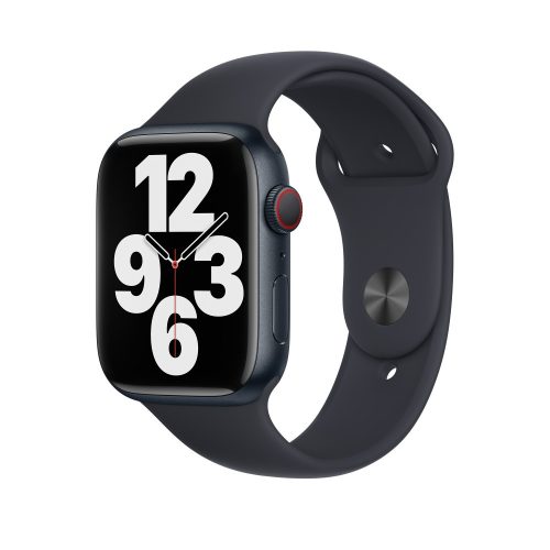 Apple Watch fekete szilikon szíj 38/40/41/42 (series10)mm