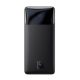 Baseus Bipow Powerbank - 2x USB, USB-C, Micro USB - 20000mAh 15W - fekete