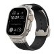 Apple Watch fekete Stripe szilikon szíj 42/44/45/46/49mm