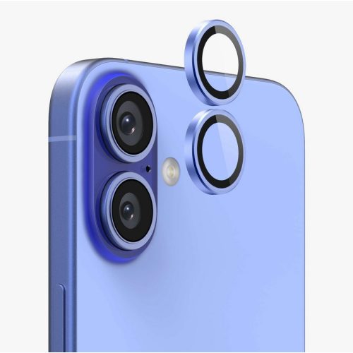 Applikátoros ultramarin kamera védő 9H iPhone 16, 16 Plus