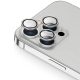 Applikátoros átlátszó kamera védő 9H iPhone 15 Pro, 15 Pro max