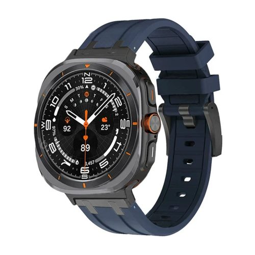 Galaxy Watch Ultra kék prime szilikon óraszíj