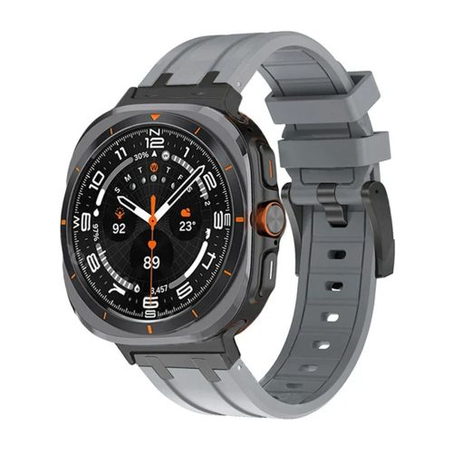 Galaxy Watch Ultra szürke prime szilikon óraszíj