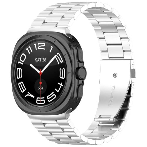 Galaxy Watch Ultra ezüst klasszikus fém óraszíj