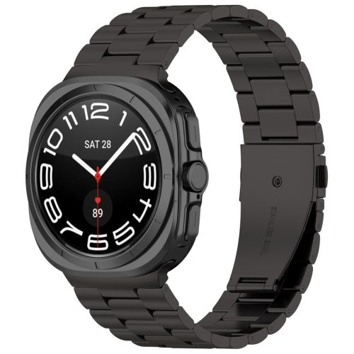 Galaxy Watch Ultra fekete klasszikus fém óraszíj