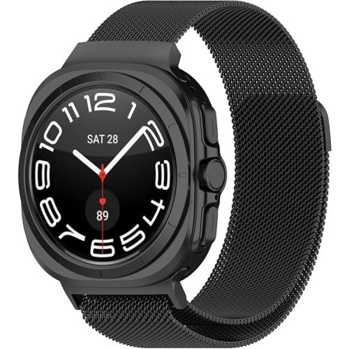 Galaxy Watch Ultra fekete milánói óraszíj