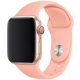 Apple Watch barackrózsaszín szilikon szíj 42/44/45/46/49mm 