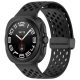 Galaxy Watch Ultra fekete sport szilikon óraszíj