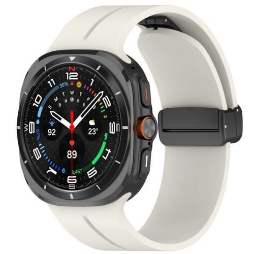 Galaxy Watch Ultra csillagfény szilikon óraszíj