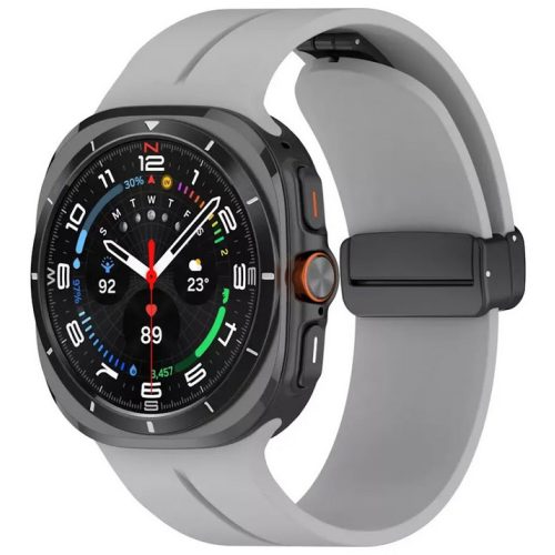 Galaxy Watch Ultra szürke szilikon óraszíj