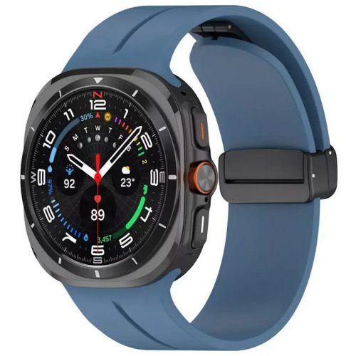 Galaxy Watch Ultra kék szilikon óraszíj