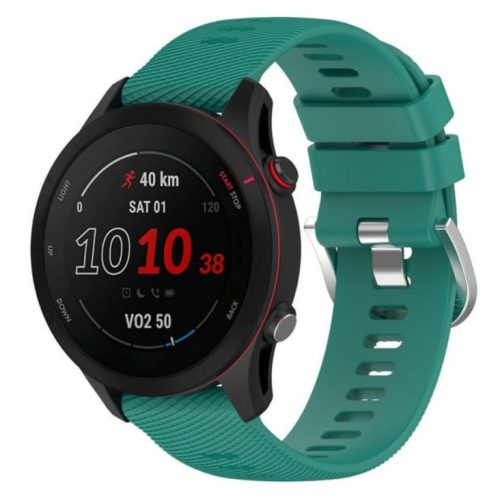 Android zöld szilikon óraszíj - 20mm