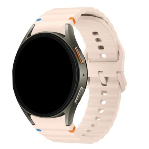 Android púder hullámos szilikon óraszíj - 20mm