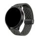 Android sötétszürke sport szilikon óraszíj - 20mm
