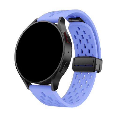 Android lila sport szilikon óraszíj - 20mm