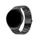 Android fekete klasszikus fém óraszíj - 22mm