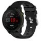 Android fekete szilikon óraszíj - 22mm