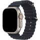 Apple Watch fekete óceán szíj 42/44/45/46/49mm 