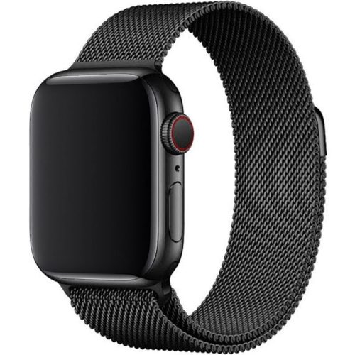Apple Watch fekete milánói szíj 38/40/41/42 (series10)mm