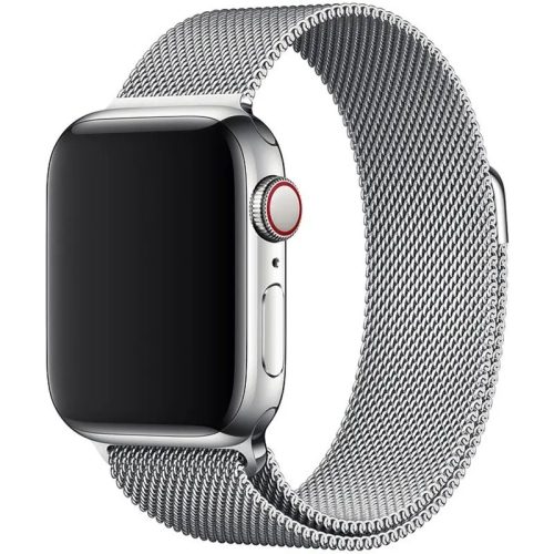 Apple Watch ezüst milánói szíj 38/40/41/42 (series10)mm