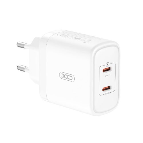 XO CE08 hálózati töltő adapter, gyorstöltő USB-C/USB-C - 50W