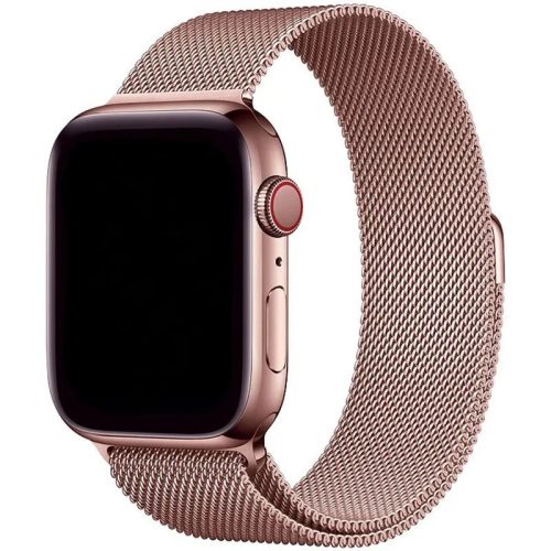 Apple Watch rosegold milánói szíj 38/40/41/42 (series10)mm