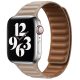 Apple Watch bézs bőr szíj 38/40/41/42 (series10)mm