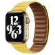 Apple Watch sárga bőr szíj 42/44/45/46/49mm