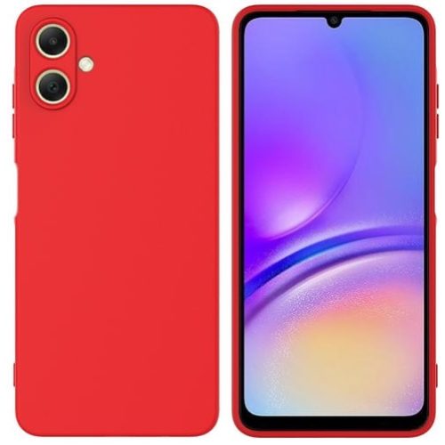 Samsung Galaxy A06 piros szilikon tok