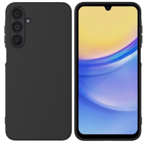 Samsung Galaxy A35 fekete szilikon tok