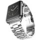 Apple Watch ezüst klasszikus fém szíj 42/44/45/46/49mm 